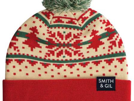 Fair Isle Xmas Beanie For Cheap