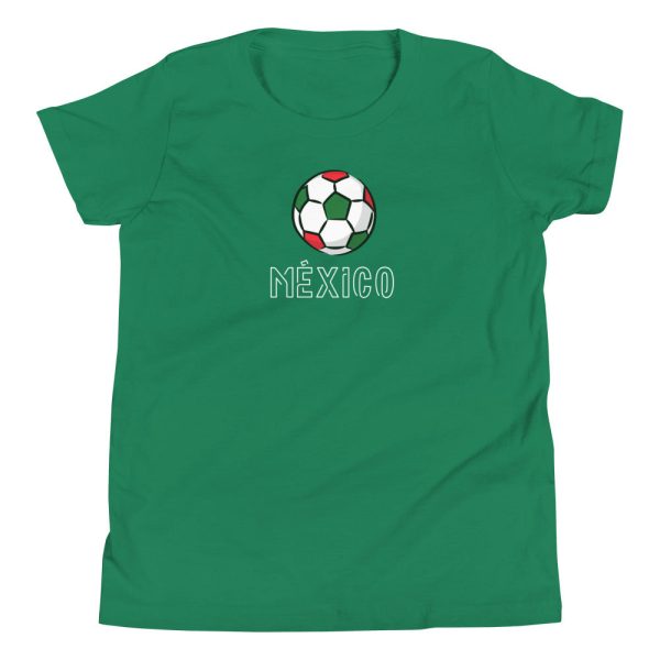 Mexico Soccer Youth Short Sleeve T-Shirt For Cheap