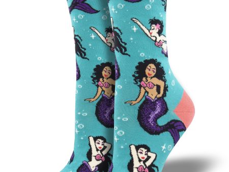 Women s  Swimming With Sirens  Socks For Cheap