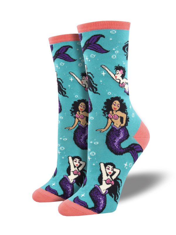 Women s  Swimming With Sirens  Socks For Cheap