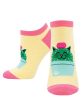 Women s  Kitty Cactus  Ped Socks For Sale