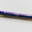 My Love Language Is Silence Ballpoint Pen in Violet | Gen Z Sale