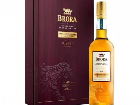 Brora 40 Year Old 1978 200th Anniversary 49.2% 70cl on Sale