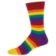 Pride Stripes Men’s Crew Fashion