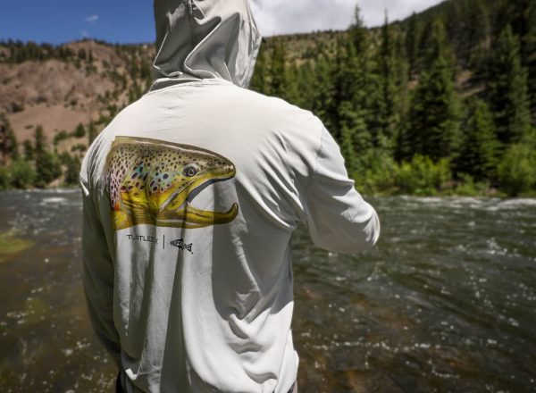 Brown Trout Sun Hoodie Online Hot Sale