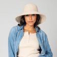 Park Lane Wool Blend Floppy Hat With Leather Cording Trim Cheap