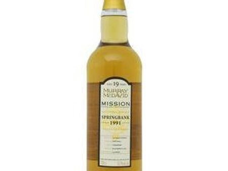 Springbank 15 Year Old 1991 Murray McDavid 53.8%  70cl Fashion