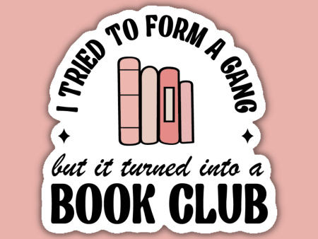 Book Club Gang Sticker Online Hot Sale