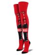 Women s Coca-Cola  Just A Sip  Over The Knee Socks For Discount