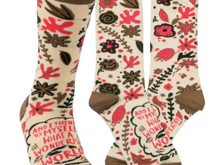 Wonderful World Sock Online Sale