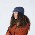 Jax Knit Brim Beanie: Rose Wood For Discount