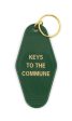 Keys to the Commune Motel Style Keychain For Discount