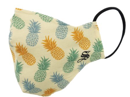 Pineapple Print - Mask on Sale