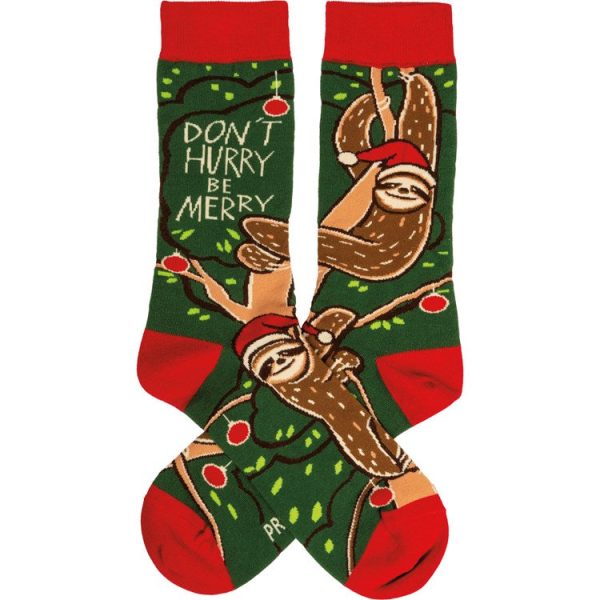 Christmas Sloth, Don’t Hurry Be Merry Online now