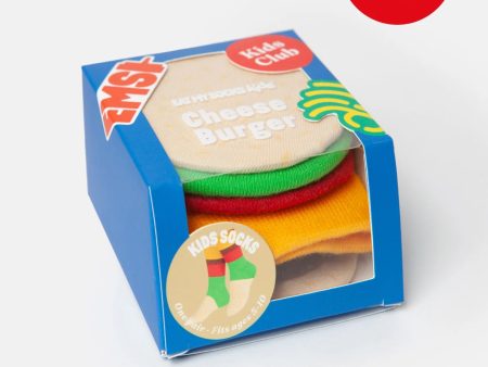 Cheeseburger Kid’s Crew Hot on Sale