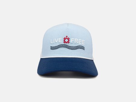 Live Free Wave Hat Fashion