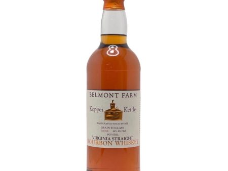 Belmont Farm 3 Year Old Kopper Kettle Virginia Straight Whiskey 46% 70cl Online Sale