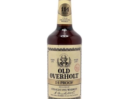 Old Overholt 4 Year Old Straight Rye 57% 75cl Hot on Sale