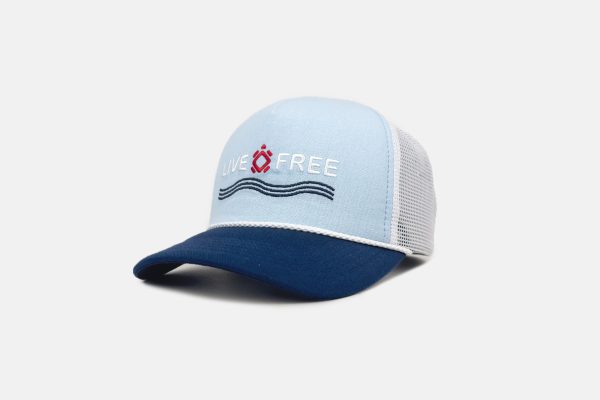 Live Free Wave Hat Fashion