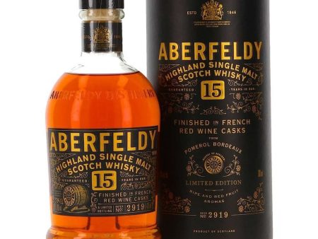 Aberfeldy 15 Year Old French Cask Finish 43% 70cl For Sale