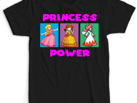 Princess Power Peach Daisy Shirt For Discount