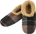 Plaids of Bold Cozy Sherpa Fleece Non Skid Men’s Slipper Online