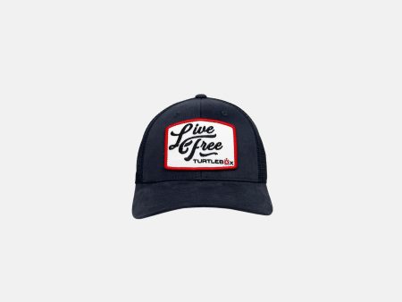 Live Free Patch Blue Hat Sale