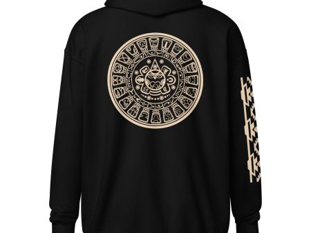 Aztec Sun  Unisex heavy blend zip hoodie Online Sale