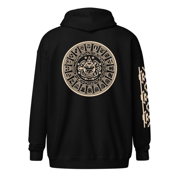 Aztec Sun  Unisex heavy blend zip hoodie Online Sale