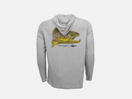 Brown Trout Sun Hoodie Online Hot Sale