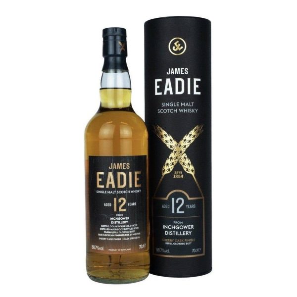 Inchgower 12 Year Old James Eadie Refill Oloroso Sherry Butt Finish 58.7% 70cl Cheap