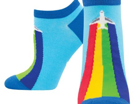 Women s  Show Your True Colors  Ped Socks Fashion