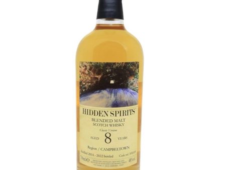 Campbeltown Blended Malt 8 Year Old 2014 Hidden Spirits HS02B 48% 70cl Supply