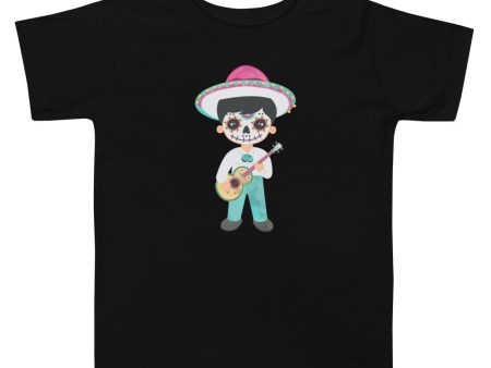 Muertos Musico Toddler Short Sleeve Tee For Cheap