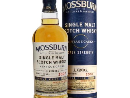 Linkwood 14 Year Old 2007 Cognac Finish Mossburn 56.5% 70cl on Sale