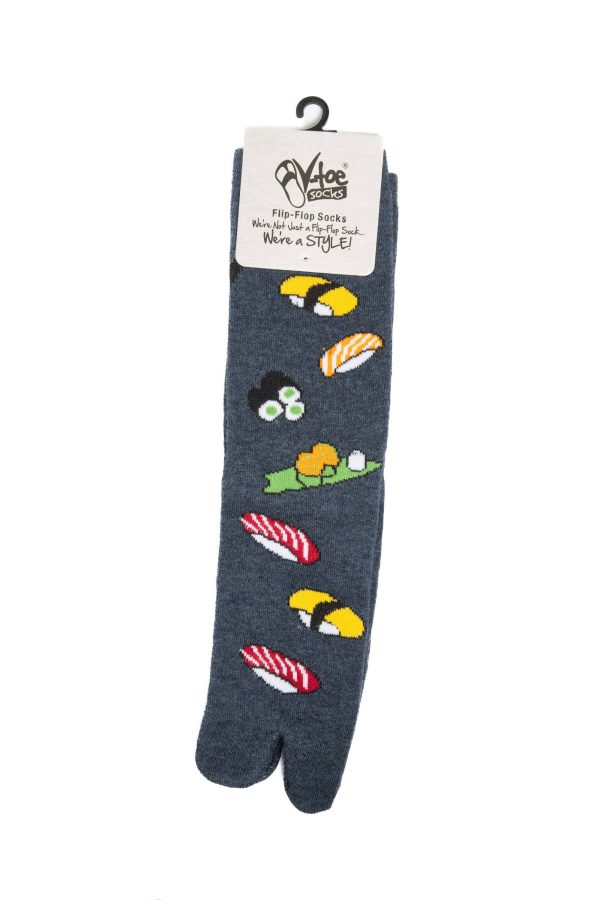 V-Toe Split Toe Novelty Japanese Sushi Big Toe Tabi Socks Online Sale