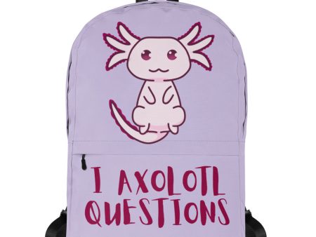 Pink Axolotl Backpack For Cheap