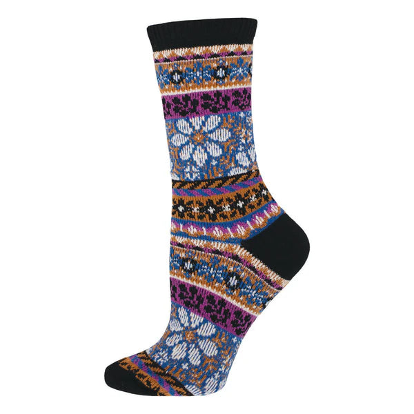 Comfortable in the Garden Sweater Socks For Discount