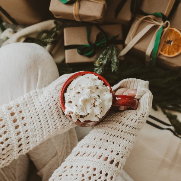 Holiday Cheer Stoneware Coffee Mug - Christmas Decor For Discount