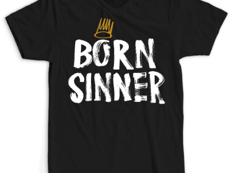 Crown Born Sinner J Cole Shirt Cheap