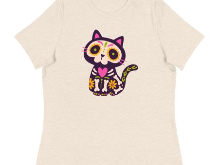 Muertos Cat Women s Relaxed T-Shirt Sale