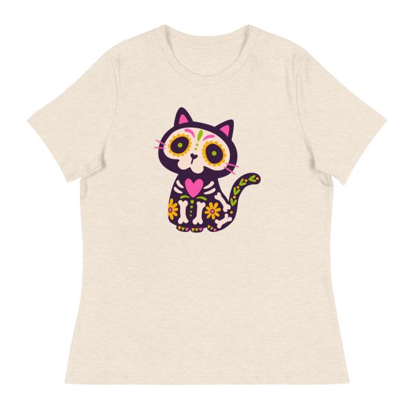 Muertos Cat Women s Relaxed T-Shirt Sale