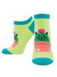 Women s  Kitty Cactus  Ped Socks For Sale