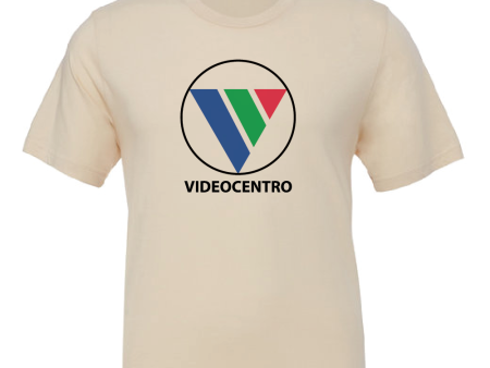 VideoCentro Retro Crewneck T-Shirt Hot on Sale