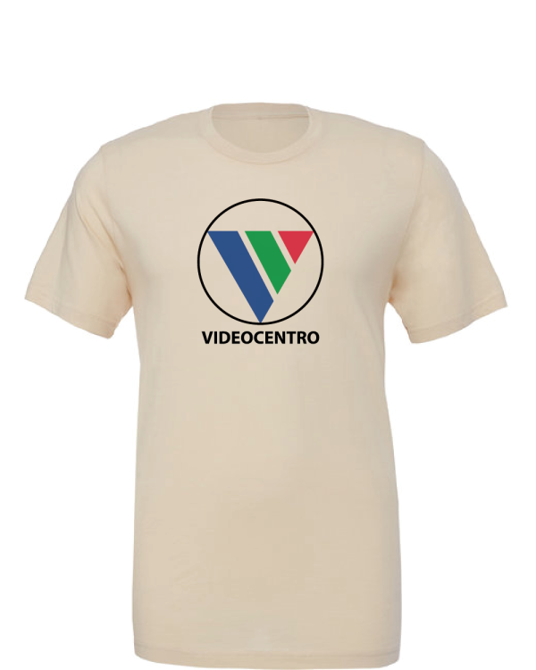 VideoCentro Retro Crewneck T-Shirt Hot on Sale