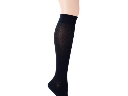 Solid Knee High Compression Socks Online