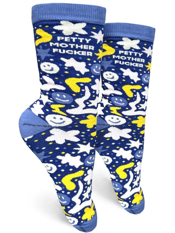 Petty Mother Fucker Crew Socks Discount