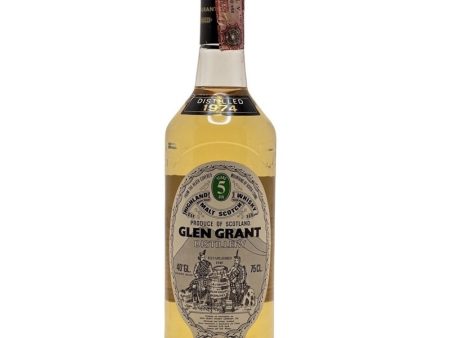 Glen Grant 5 Year Old 1974 Giovinetti Import 43% 75cl Online Sale