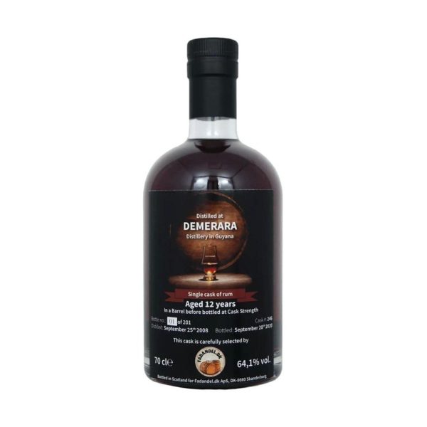 Demerara Rum 12 Year Old Fadandel.dk 64.1% 70cl on Sale