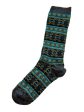 Aztec Geometric Southwest Alpaca Crew Online Sale